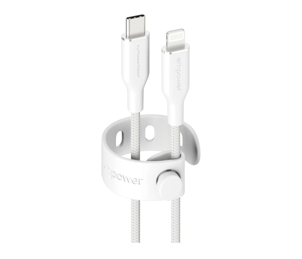 PanzerGlass empower Racing 60W USB-C - Lightning Cable 1,2m Silver White - 1546791 - zdjęcie 2